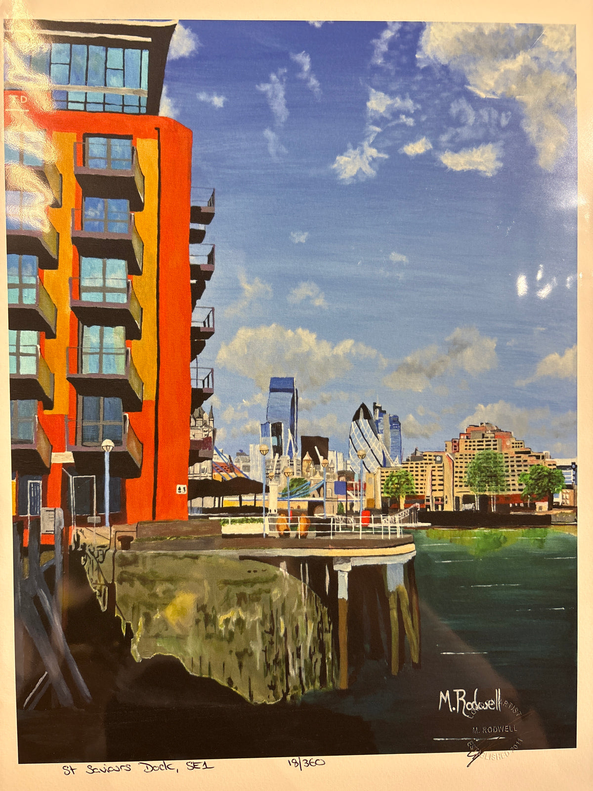 Magnus Rodwell -  St Saviours Dock 18/360