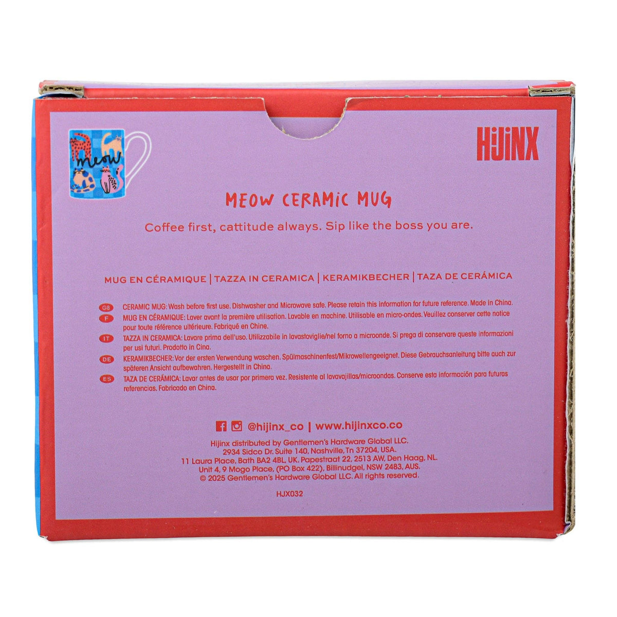 Hijinx Mug - Meow