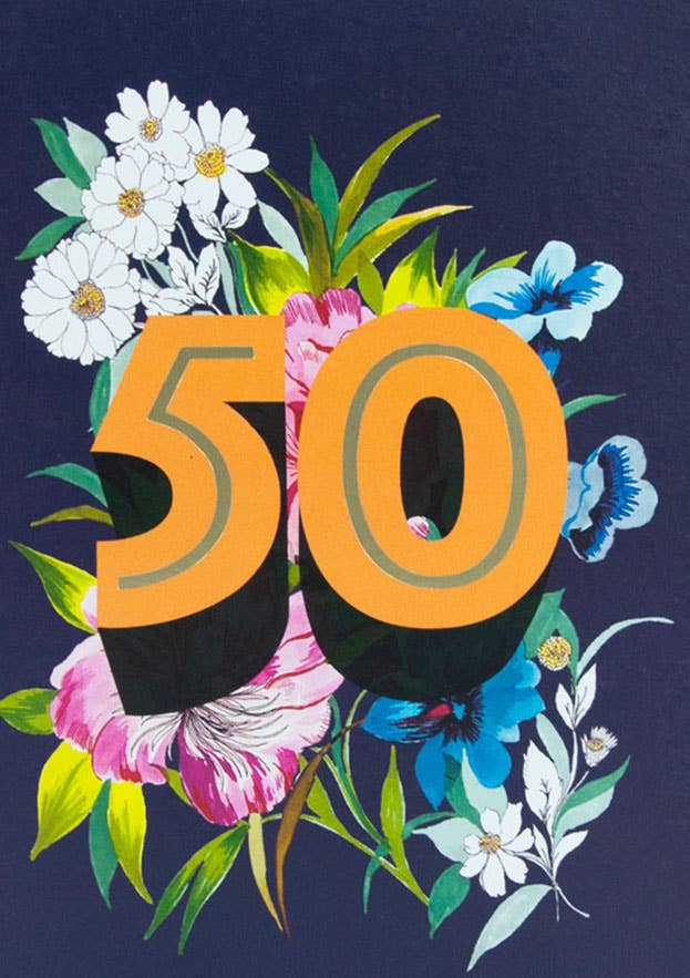 Fifty Age Card