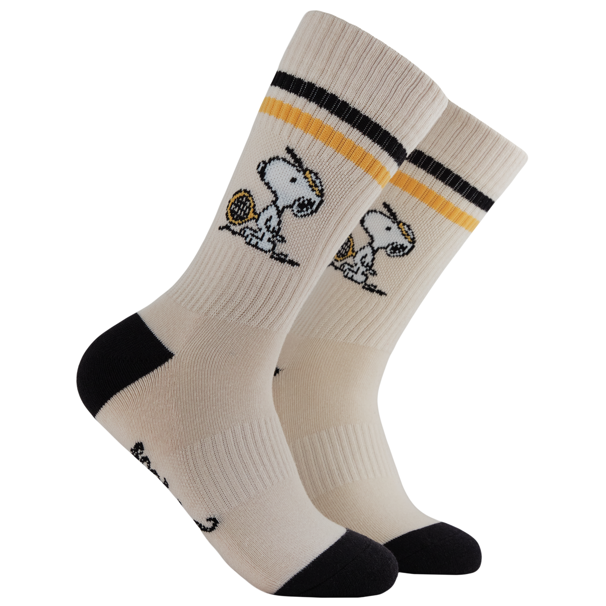 Tennis Athletic Socks - Peanuts: CREAM / ONE SIZE (UK 5-11 / EU 38-45 / US 7-12)