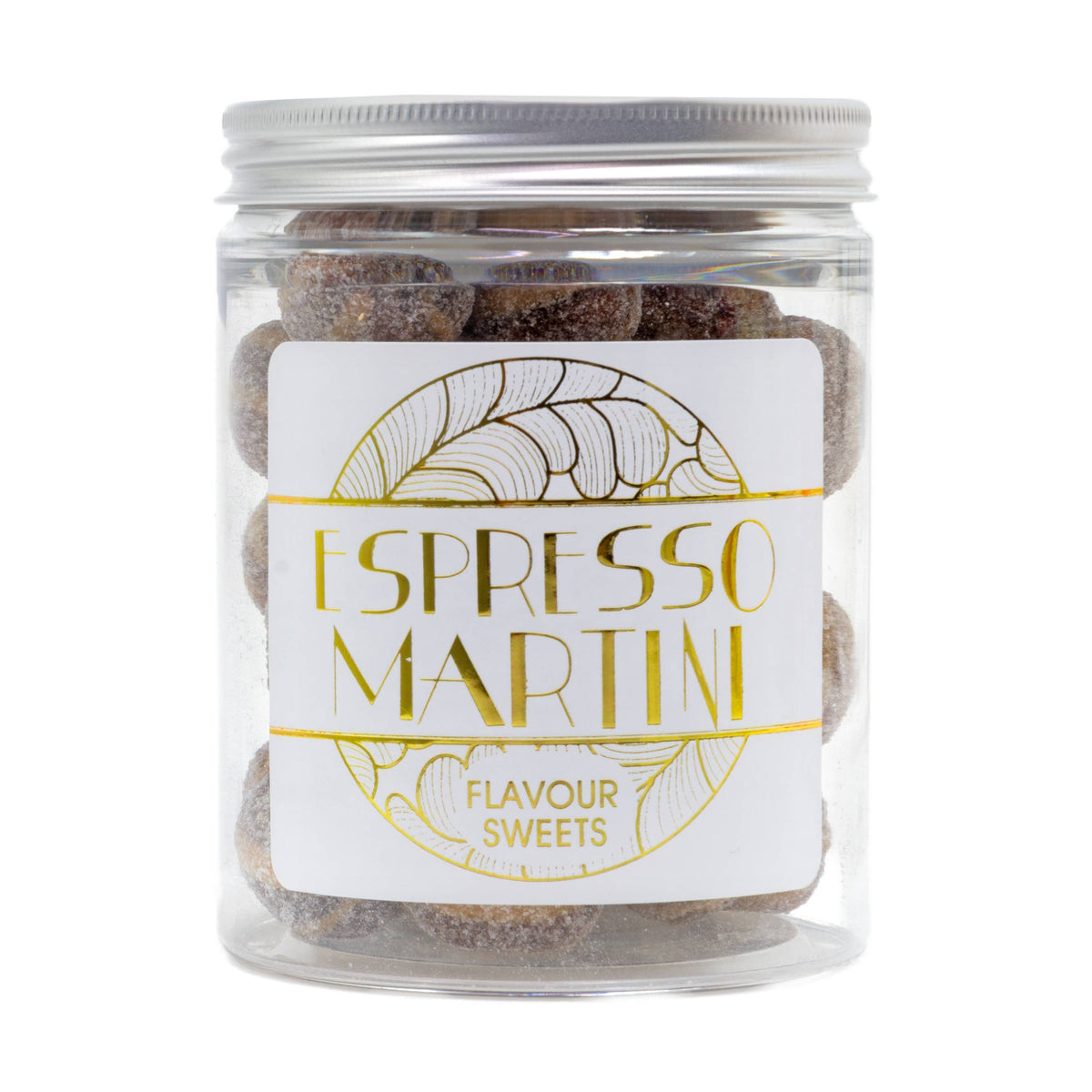 Espresso Martini Hard Boiled Sweets in Jam Jar