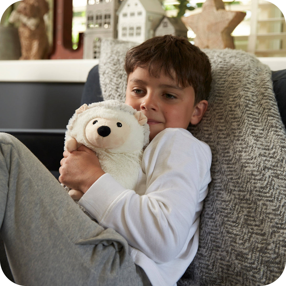 Warmies Beige Hedgehog