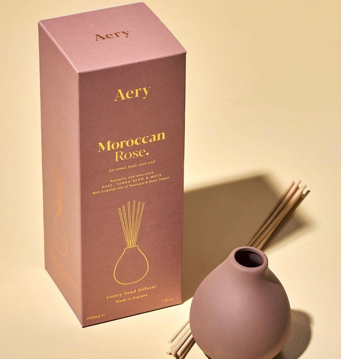 Fernweh Moroccan Rose Reed Diffuser