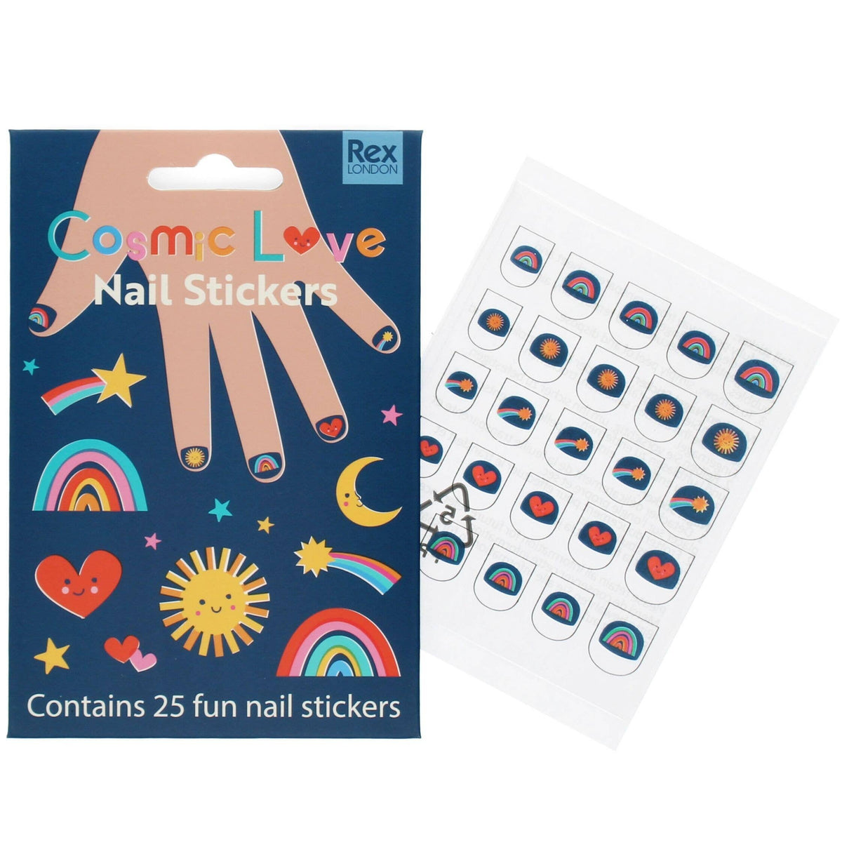 Children&#39;s Nail Stickers - Cosmic Love