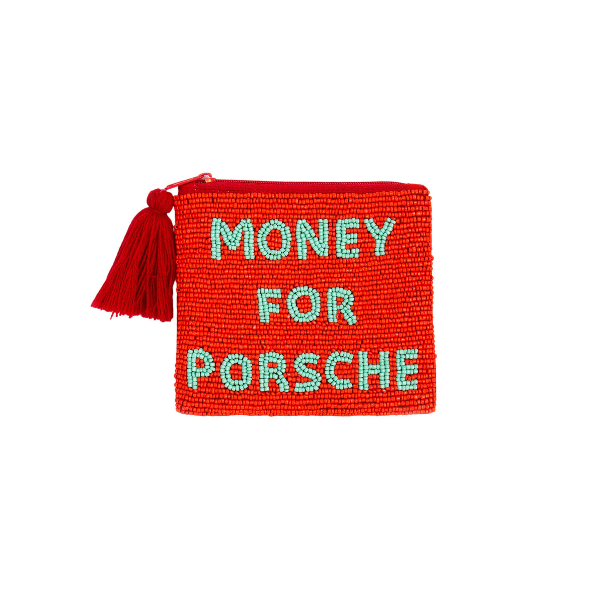 Helio Ferretti | Coin Purse/Pouch | Money For Porsche | Red