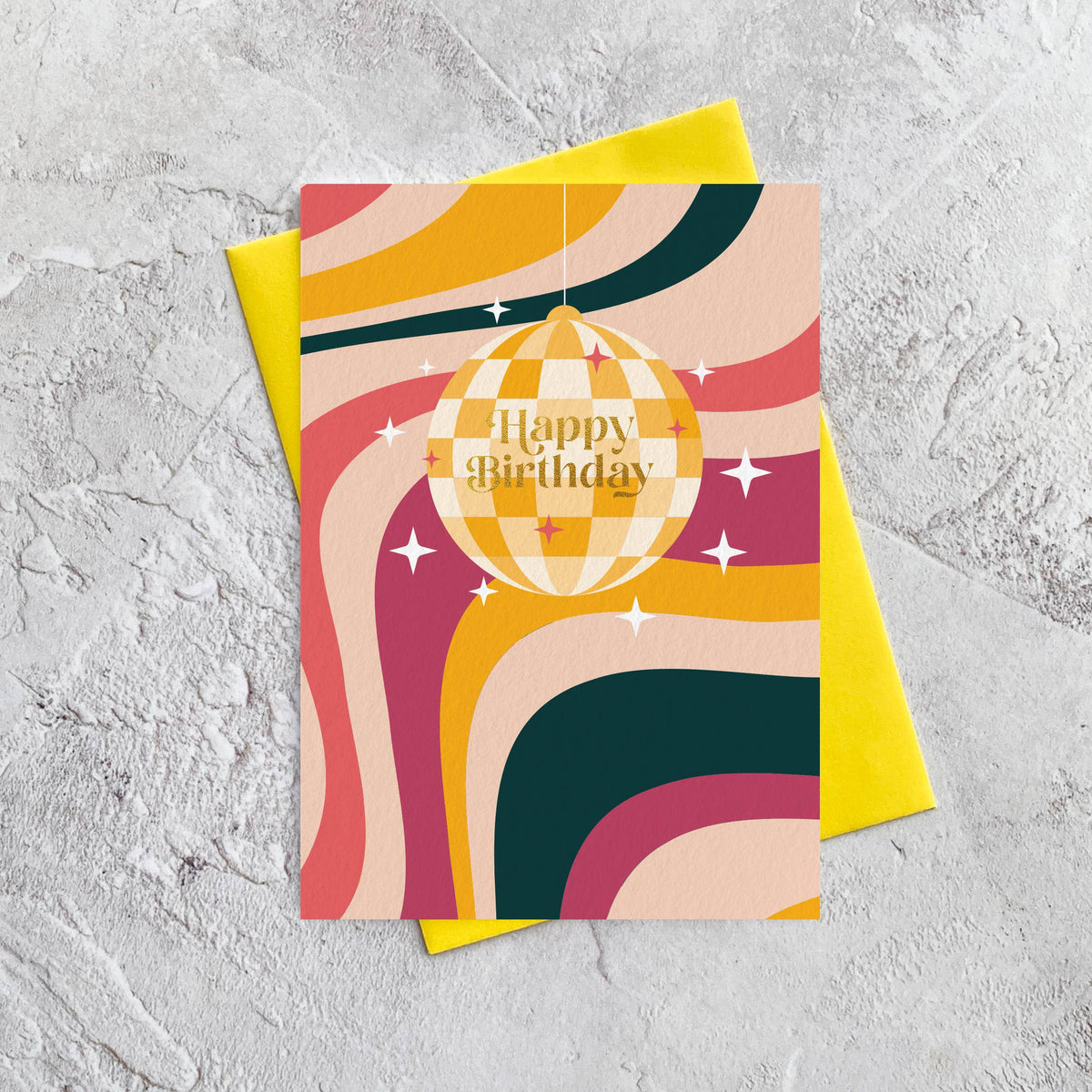 Discoball (Birthday) Card