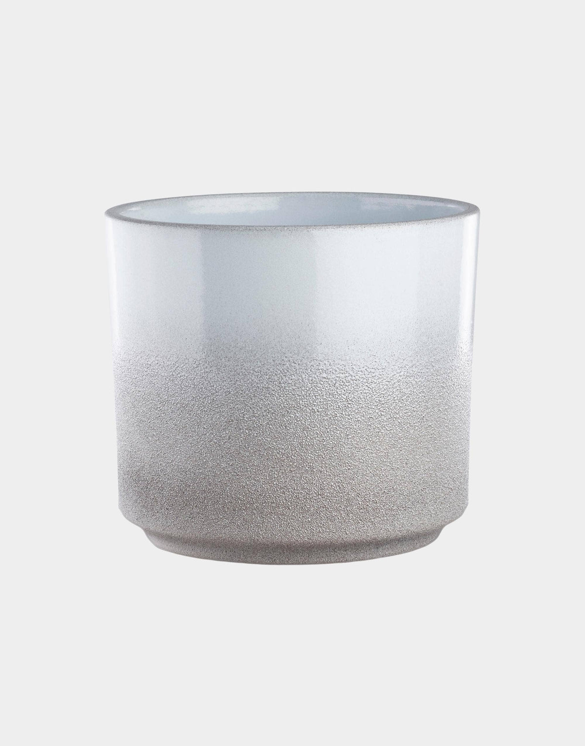 Leon Premium Glaze, Ceramic Planter: Granite / Small