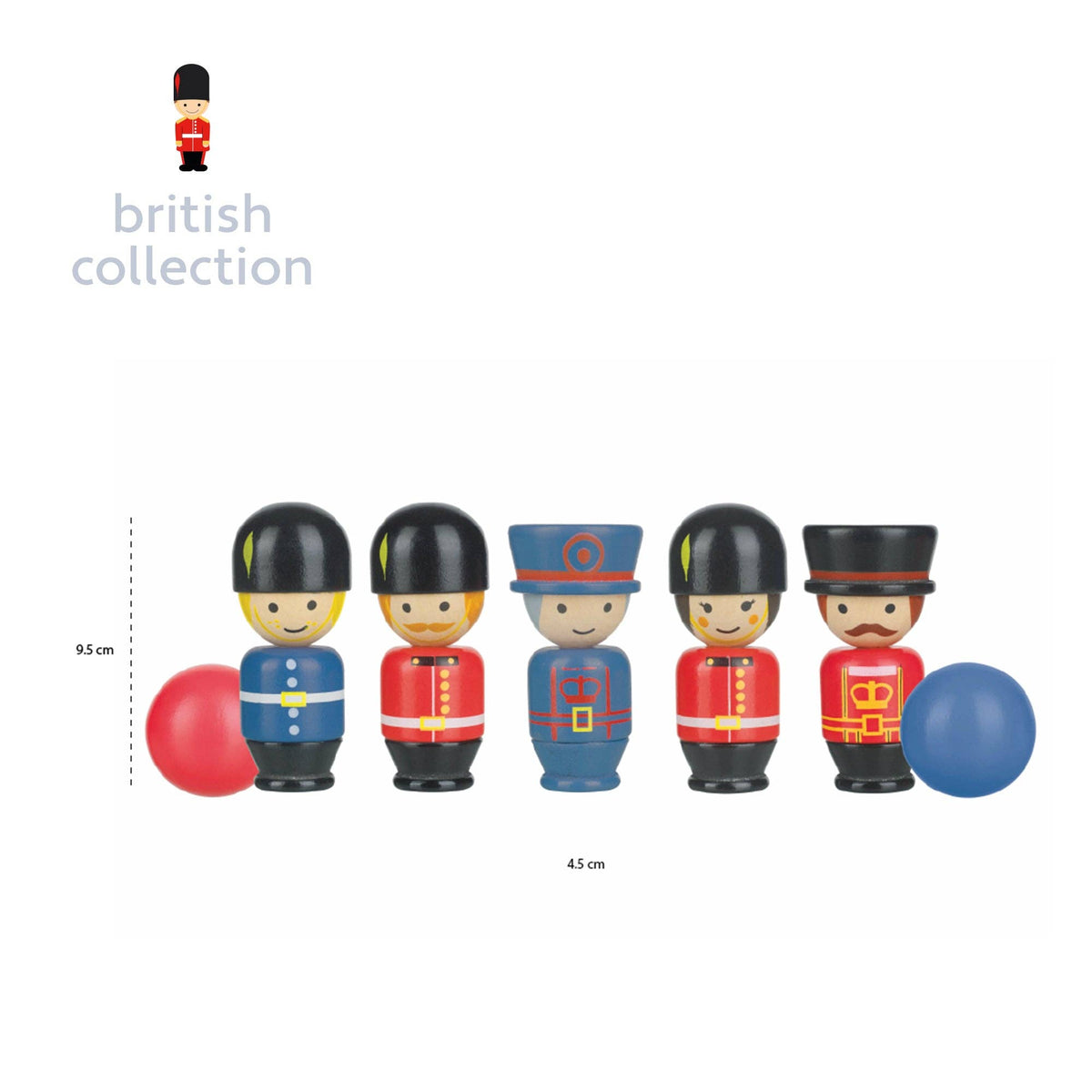 London Wooden Skittles