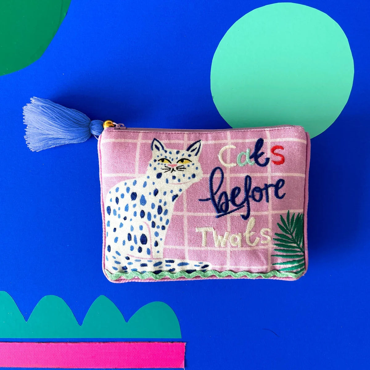 Catnip ‘Cats Before Twats’ Purse