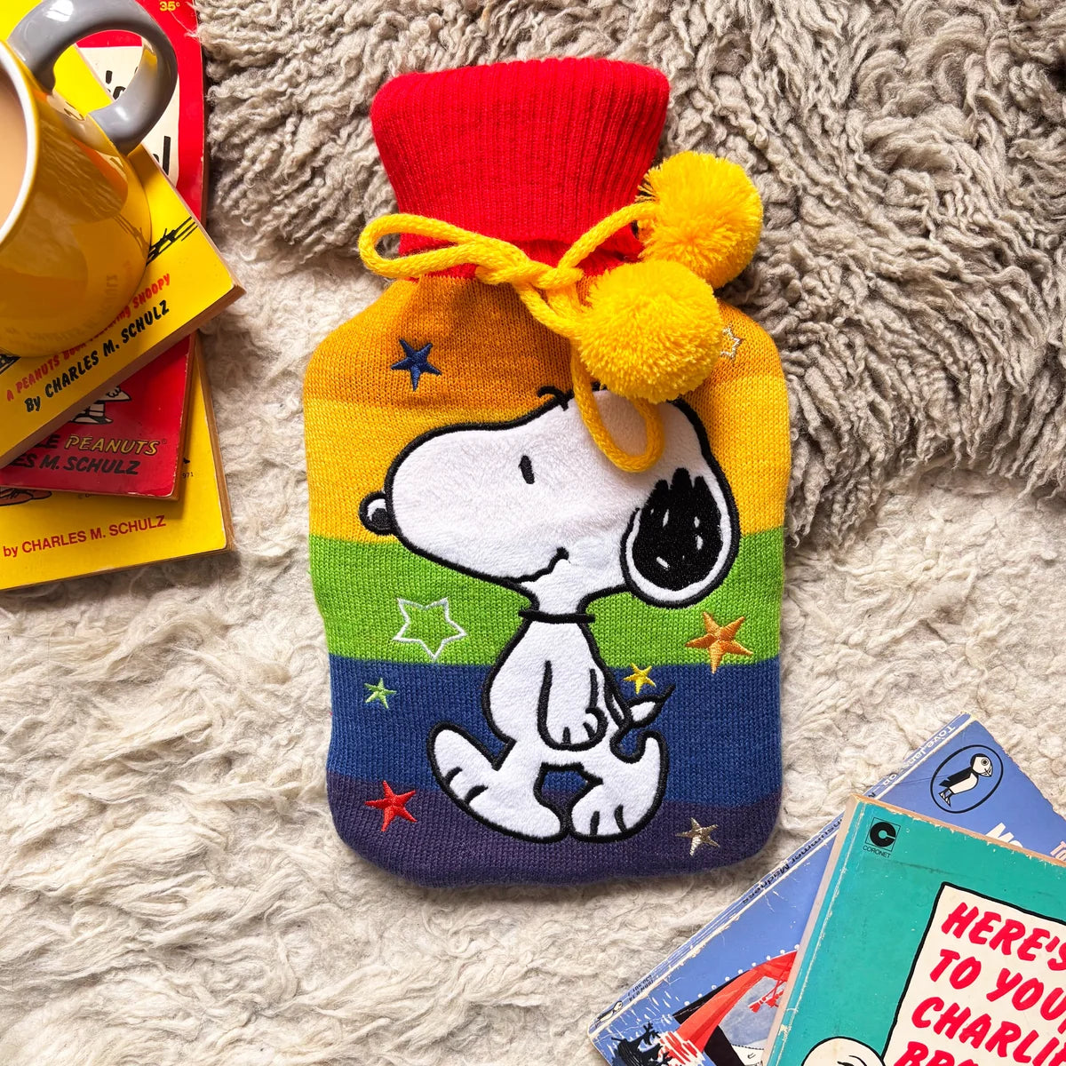 Peanuts Snoopy Rainbow Water Bottle