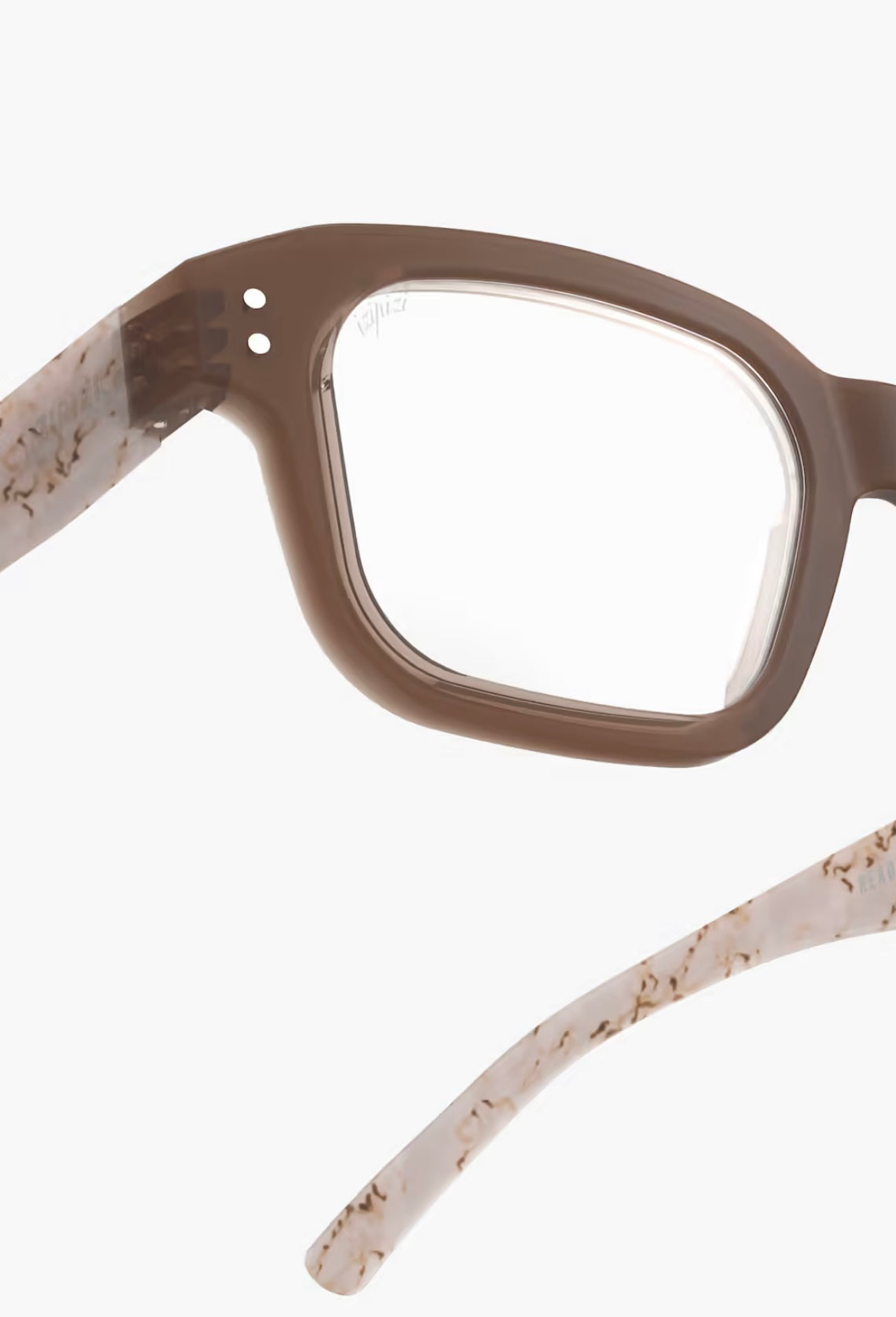 IZIPIZI Quote Reading - Light Marble +1 Diopter