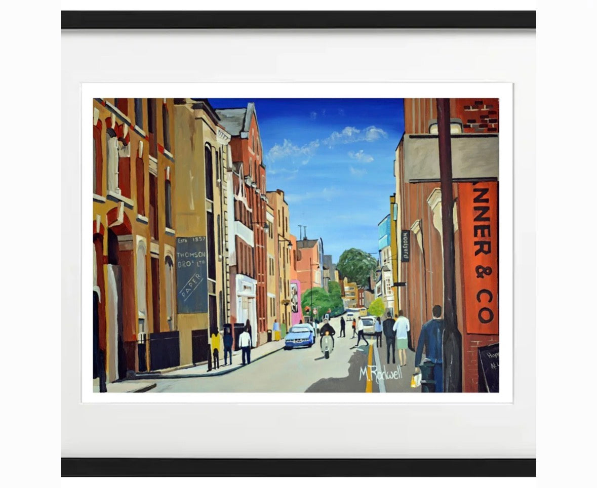 Magnus Rodwell -  Bermondsey Village Life Framed 141/360