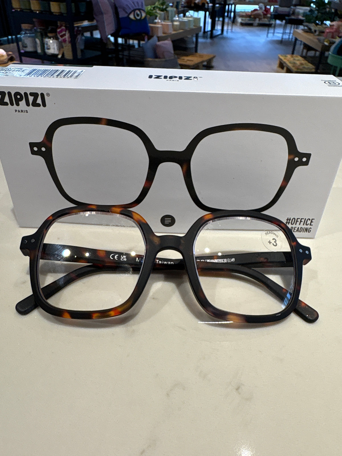 IZIPIZI Office Reading - Tortoise +1 Diopter