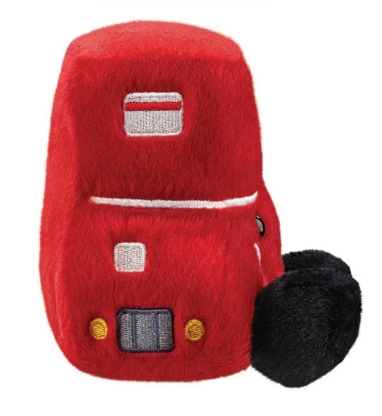 Palm Pal Bertie Red Bus 5 Inch Plush Toy