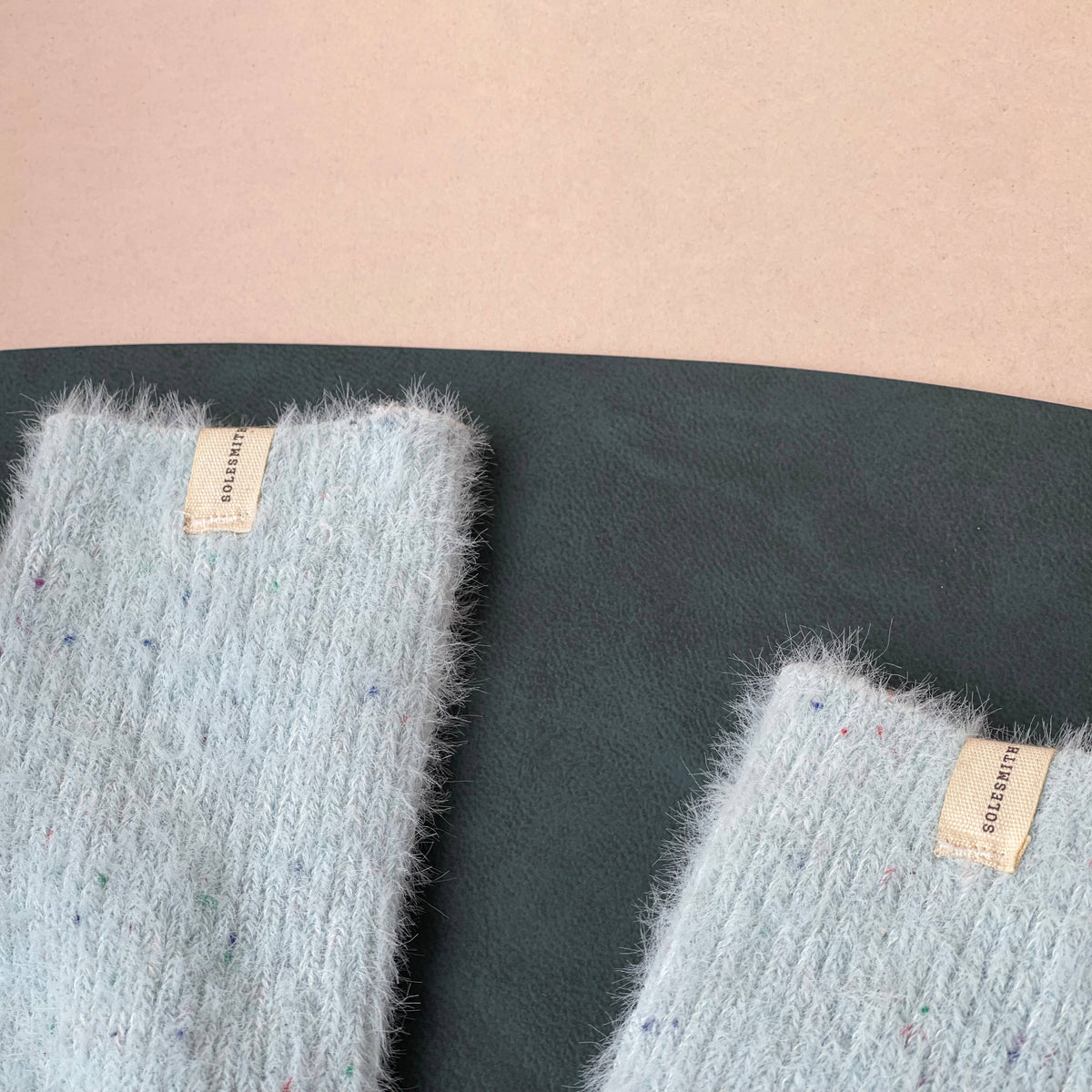 Fluffy Sprinkles Style Luxury Cosy Socks: Women's Pink Confetti 4-7