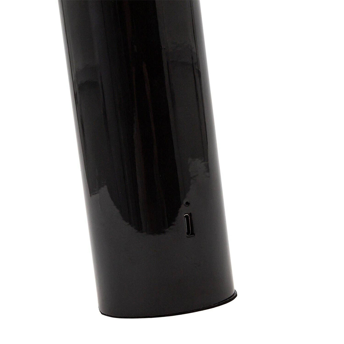 Gloss Black Modern Mushroom Style Rechargeable LED Touch Dimmable Table Lamp