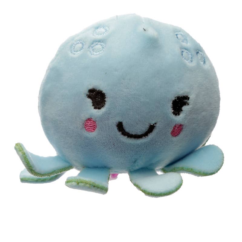 Sealife Octopus, Shark and Penguin Plush Squeezy Toy