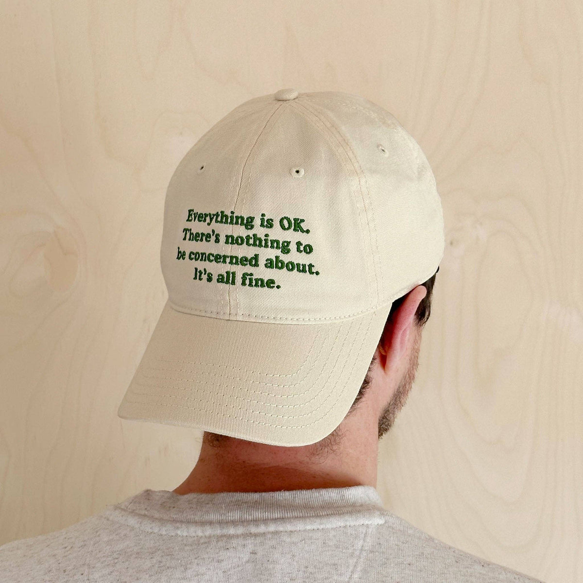 Everything is OK - Cotton Baseball Cap