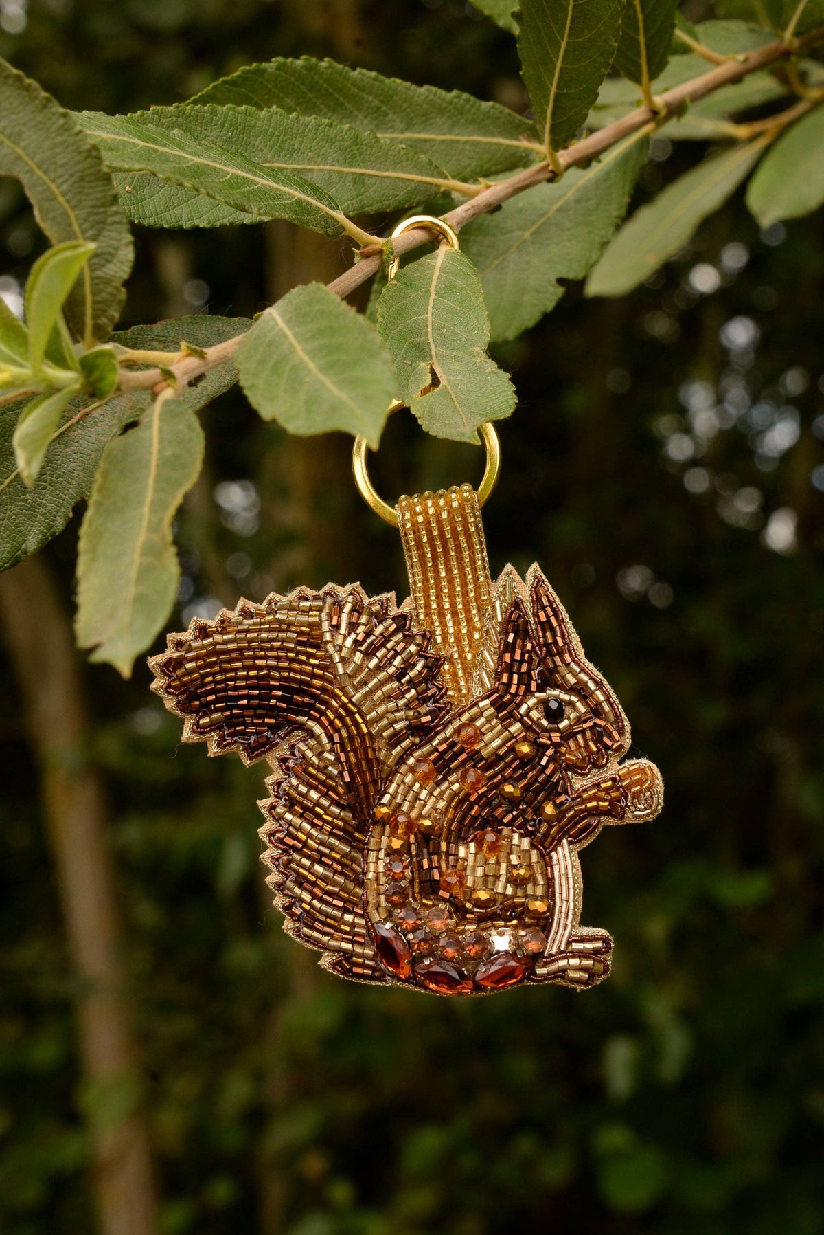 SQUIRREL KEYRING/BAG CHARM