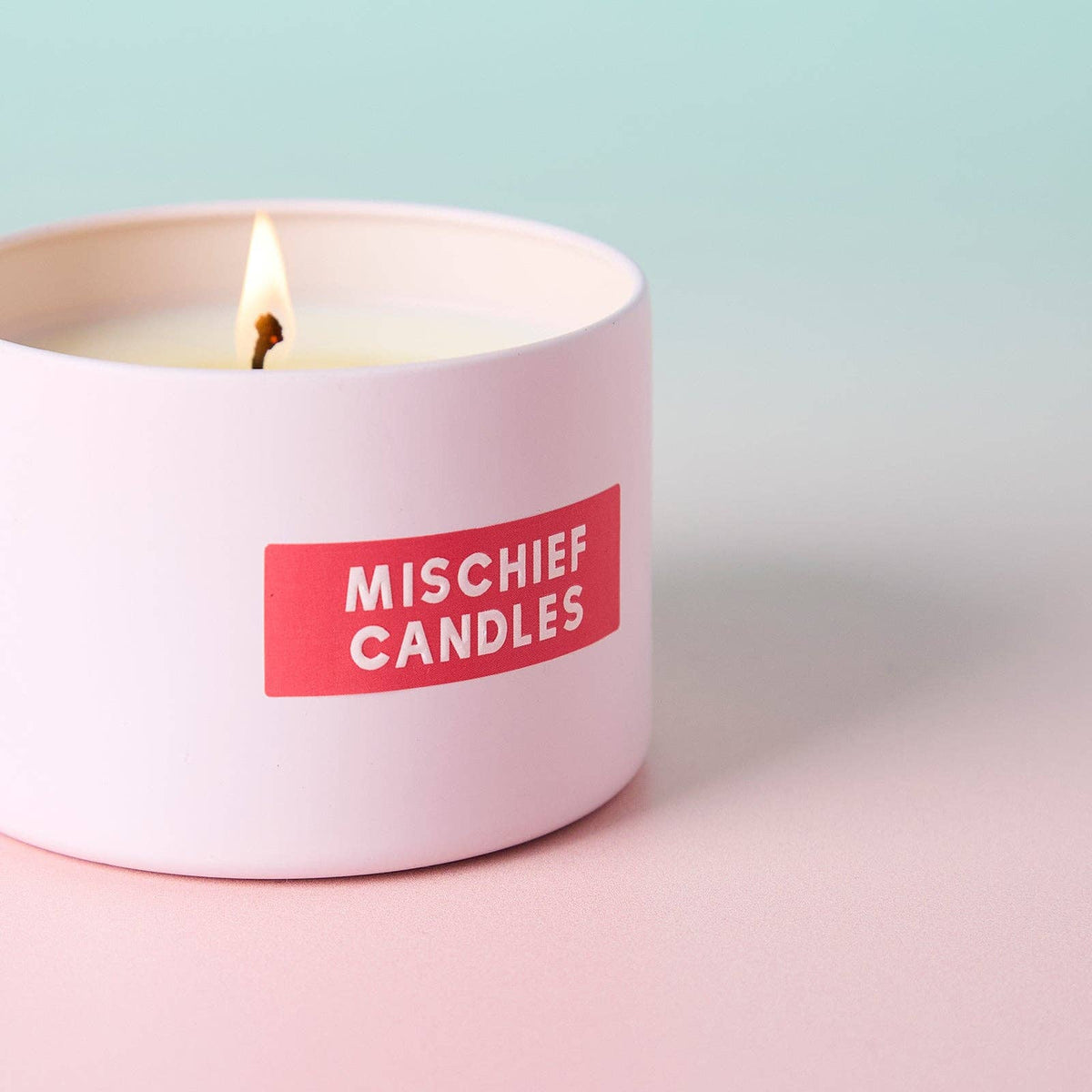 Hot Girls Hit Snooze Pink Tin Candle: Sugar N' Spice - Cookies Vanilla & Spices / Candle Only