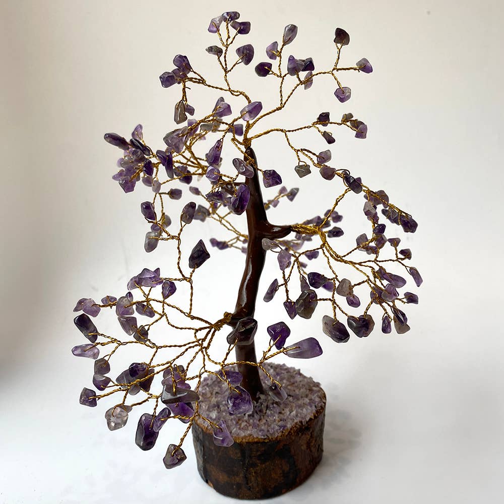 Gemstone Tree, 200 Beads, 20cm: Green Aventurine