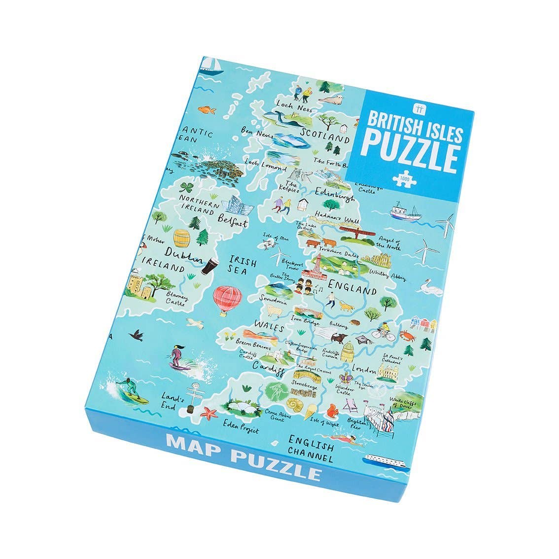 Map of UK Puzzle | 1000 Pieces |