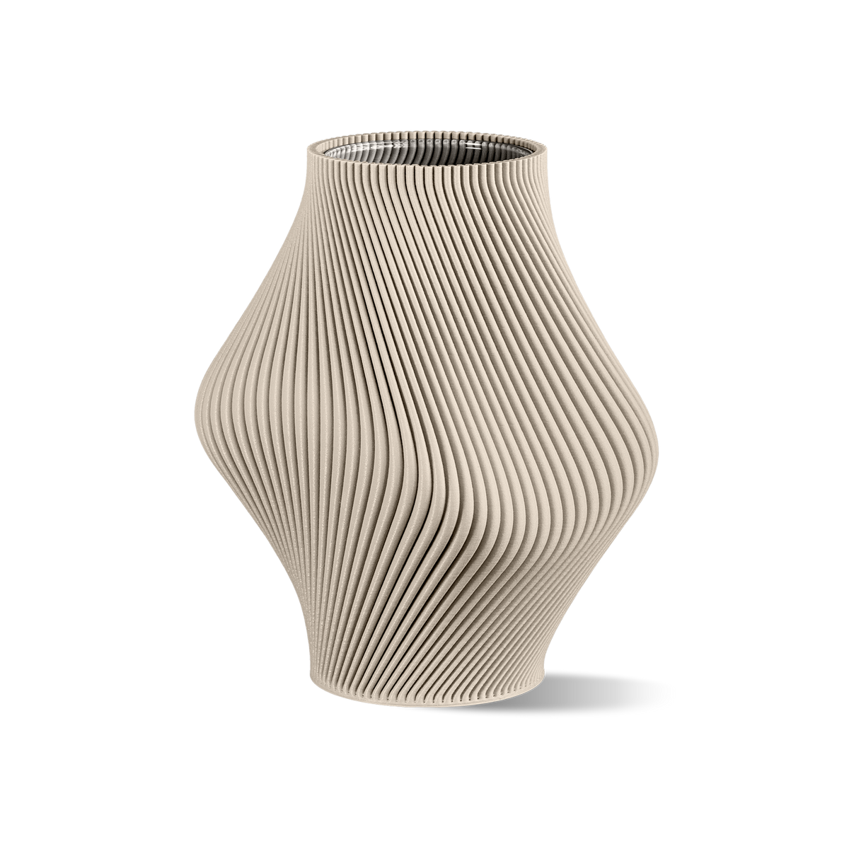 Bloz—16 Vase: Charcoal