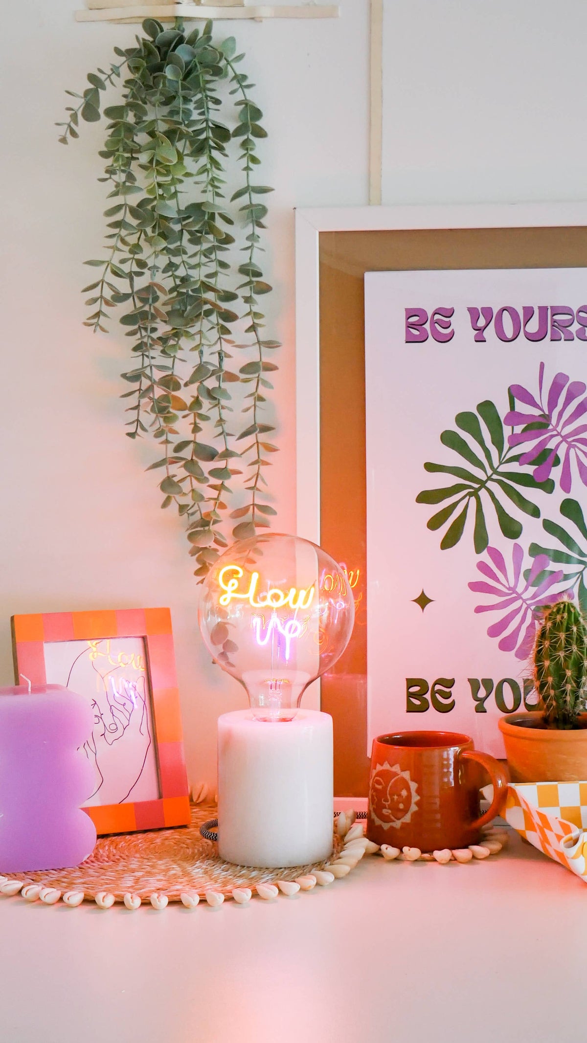 LED Text Light Bulbs- Screw Down