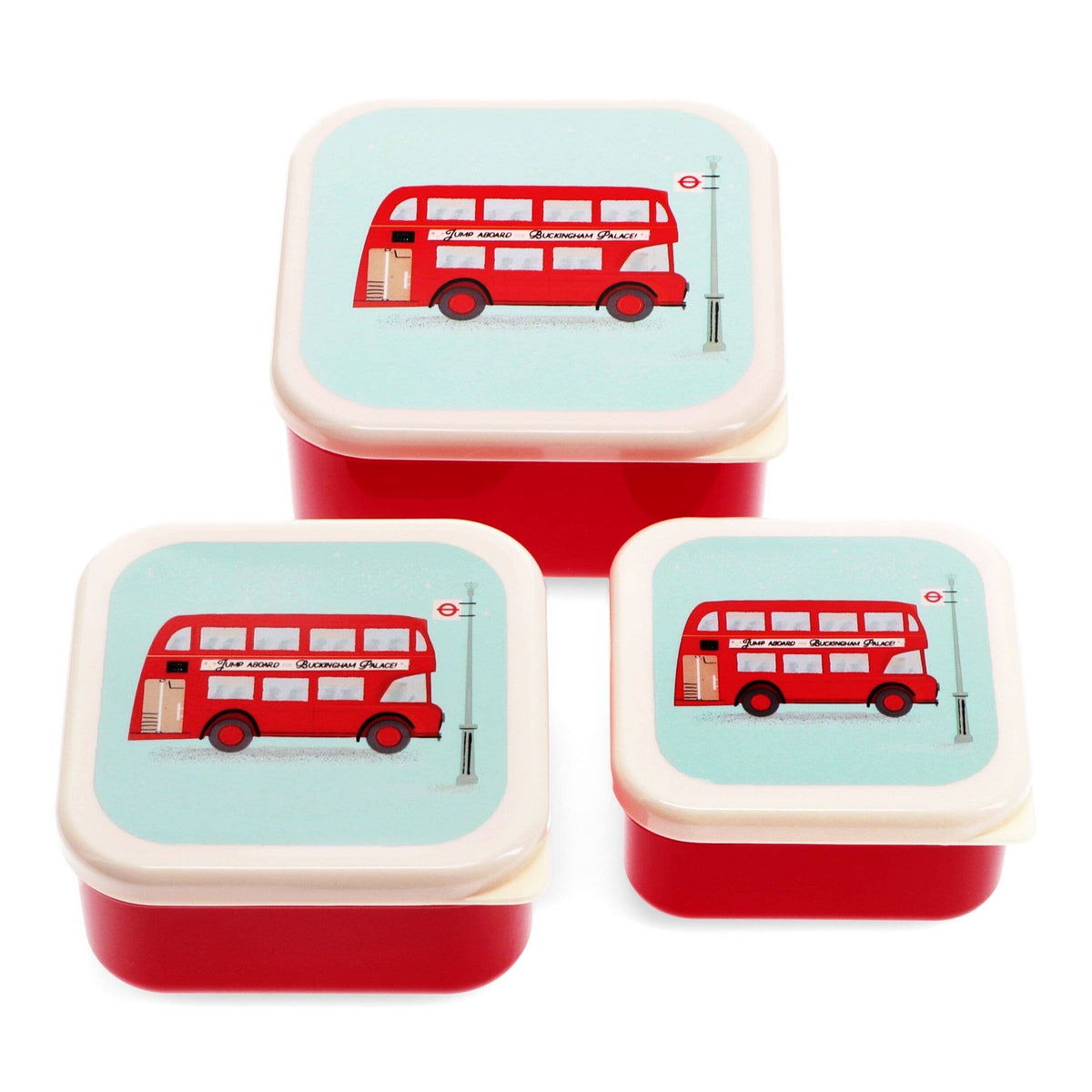 Snack Boxes (Set of 3) - TFL Routemaster Bus
