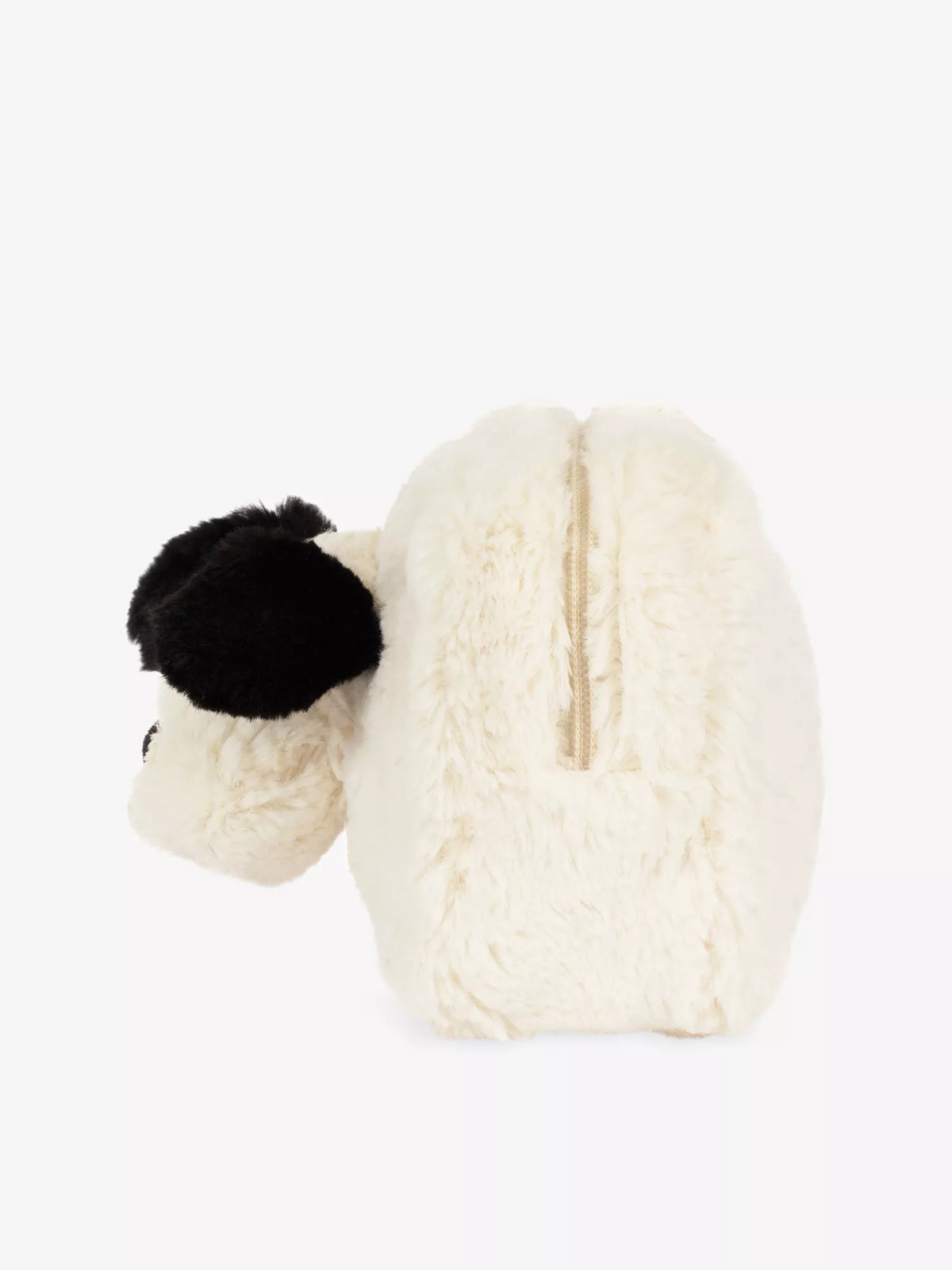 Jellycat Rufferty Black & White Puppy Pouch (13cm)