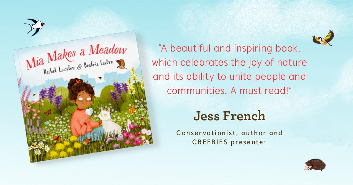 Mia Makes a Meadow - Children’s Book - Growable Wildflowers