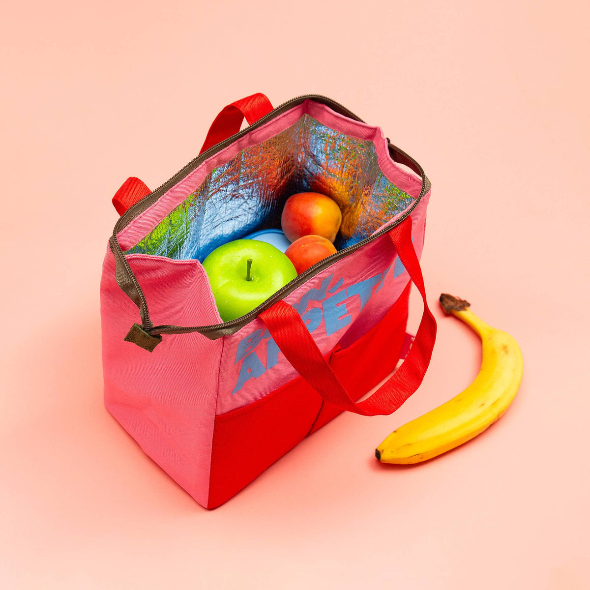 Helio Ferretti Bon Appetit Lunch Bag - Red