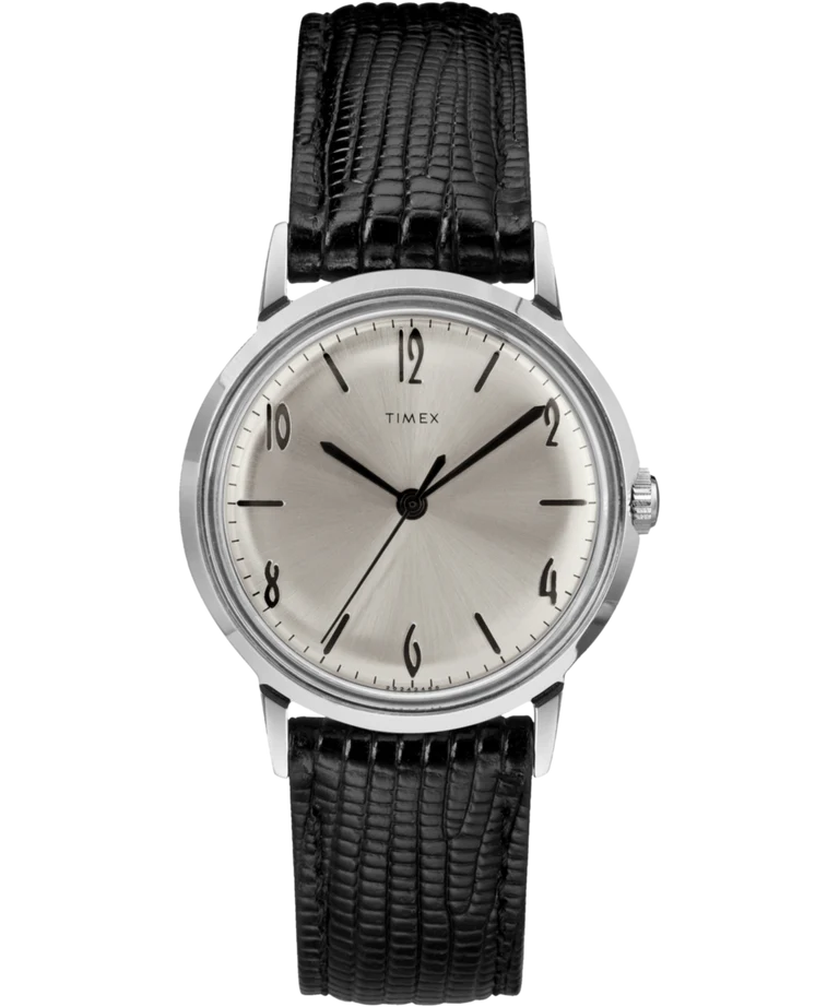 Timex Marlin® 34mm Hand Wound Watch