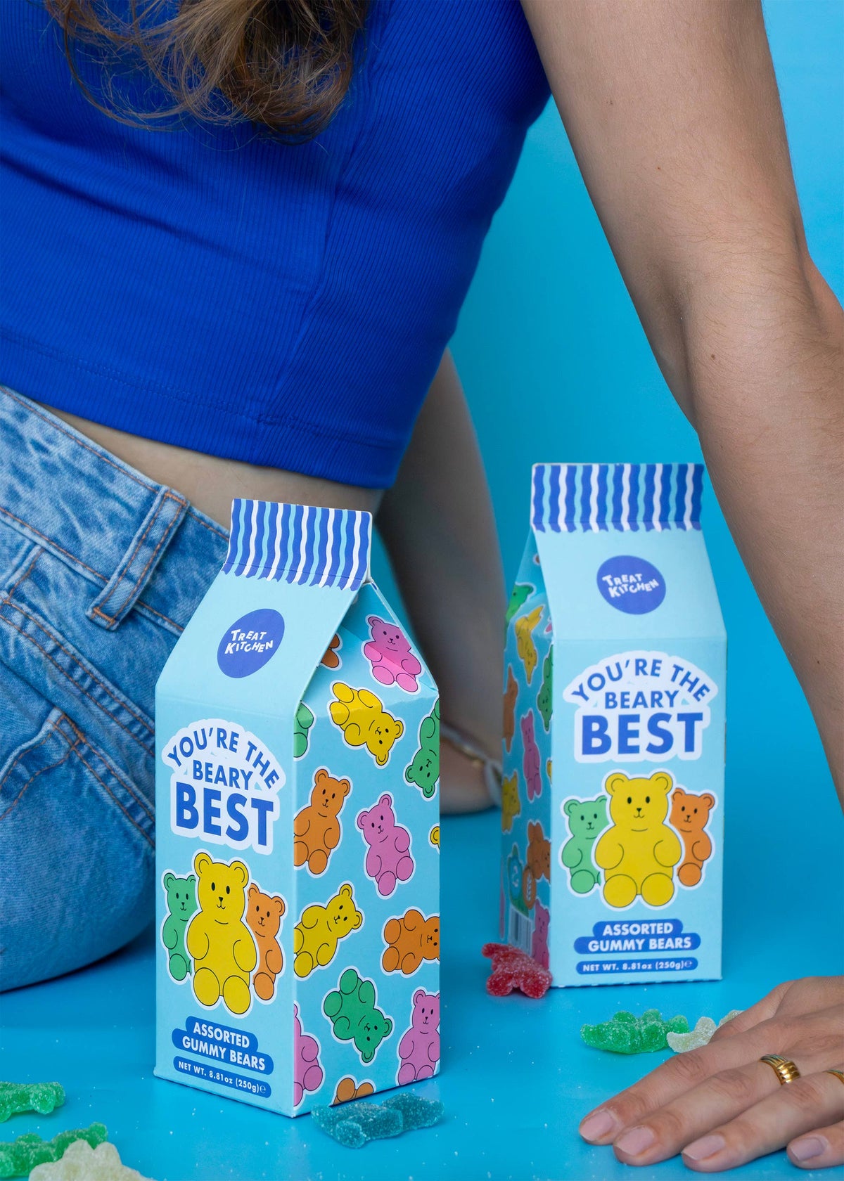 Gummy Bears Retro Milk Carton (250g)