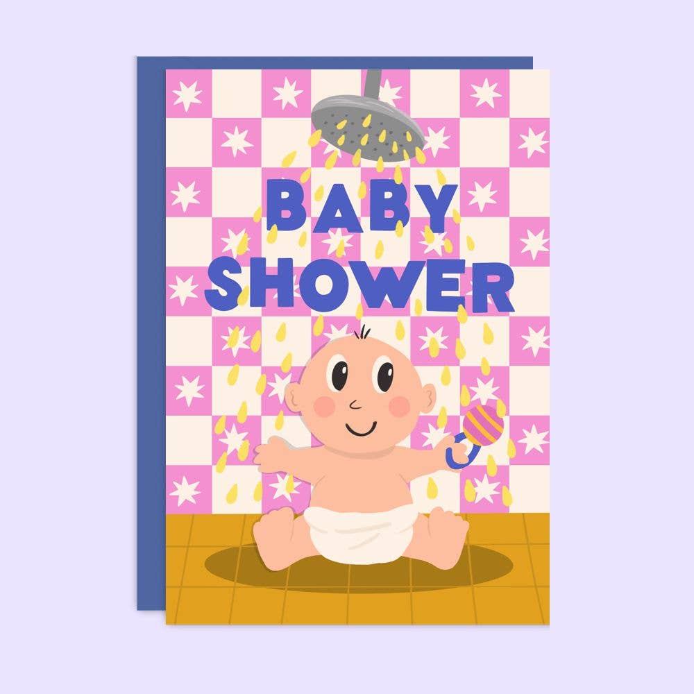 Funny Baby Shower Card | Gender-Neutral New Baby Card