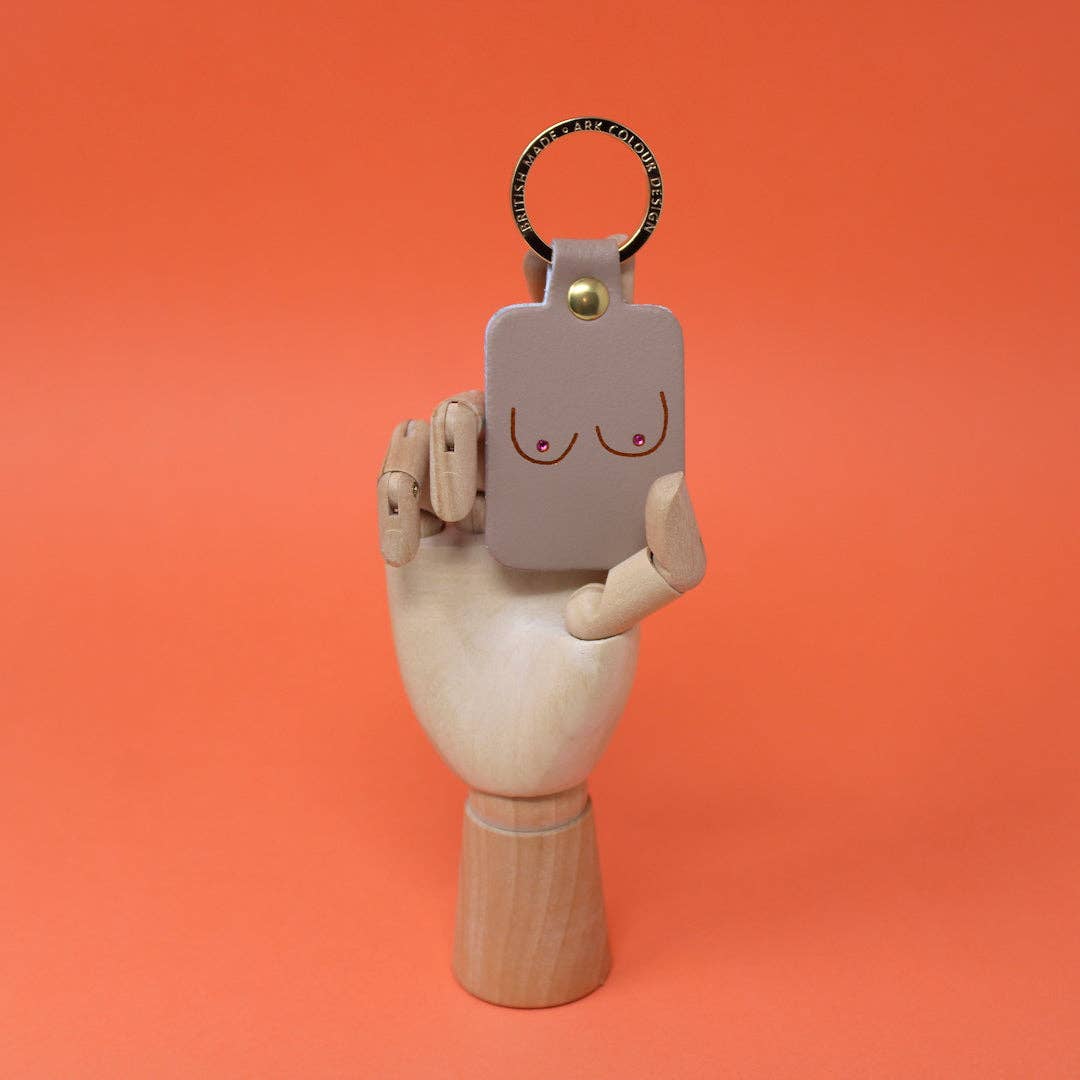 Boobs Key Fob: Black