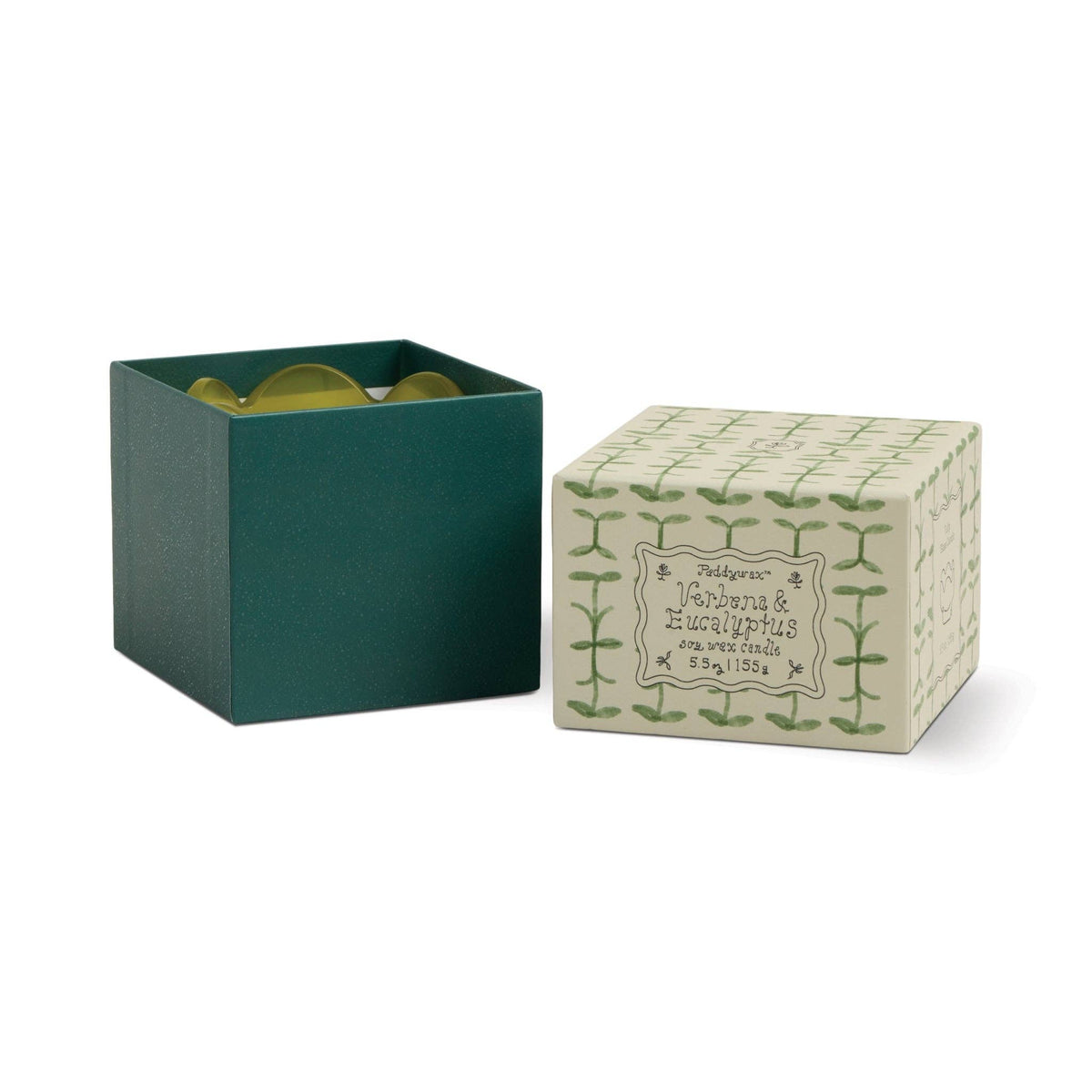 Paddywax Tulip Glass Candle - Verbena & Lemongrass