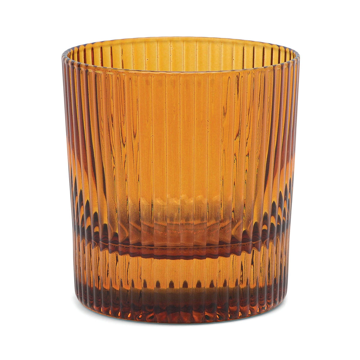 Here&#39;s How The Scout Lowball Glass - Set of 2 Amber