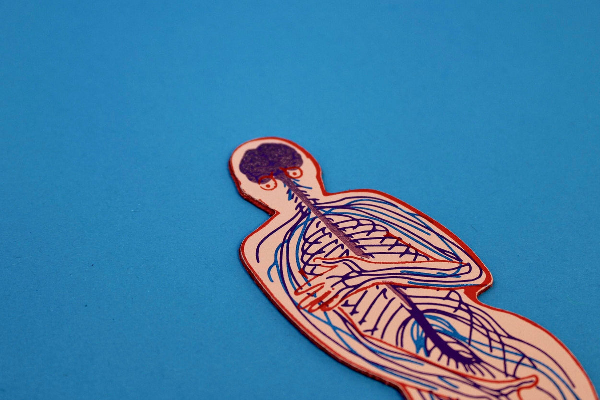 Don't Be Nervous Bookmark: Pale Pink