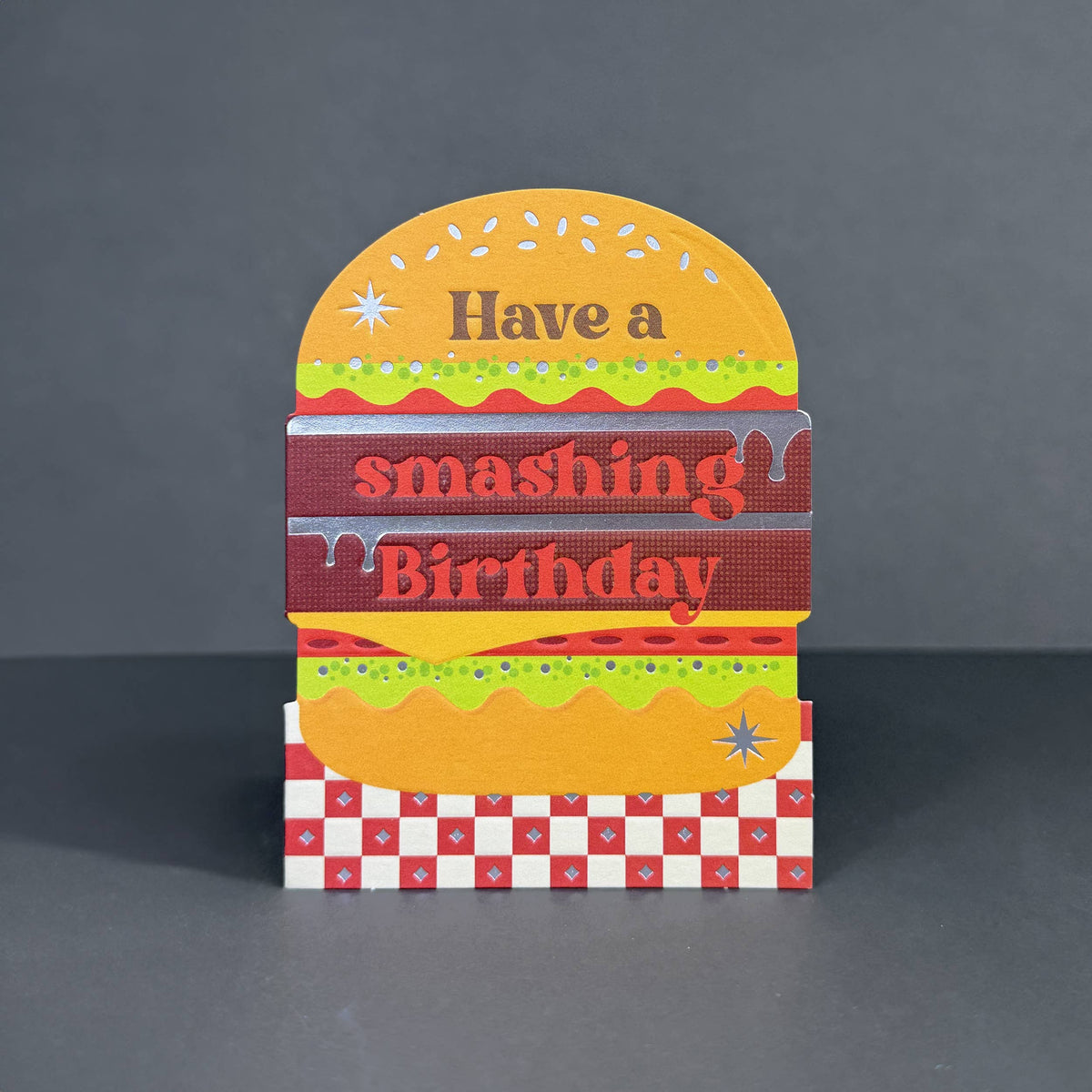 Burger Mini Card