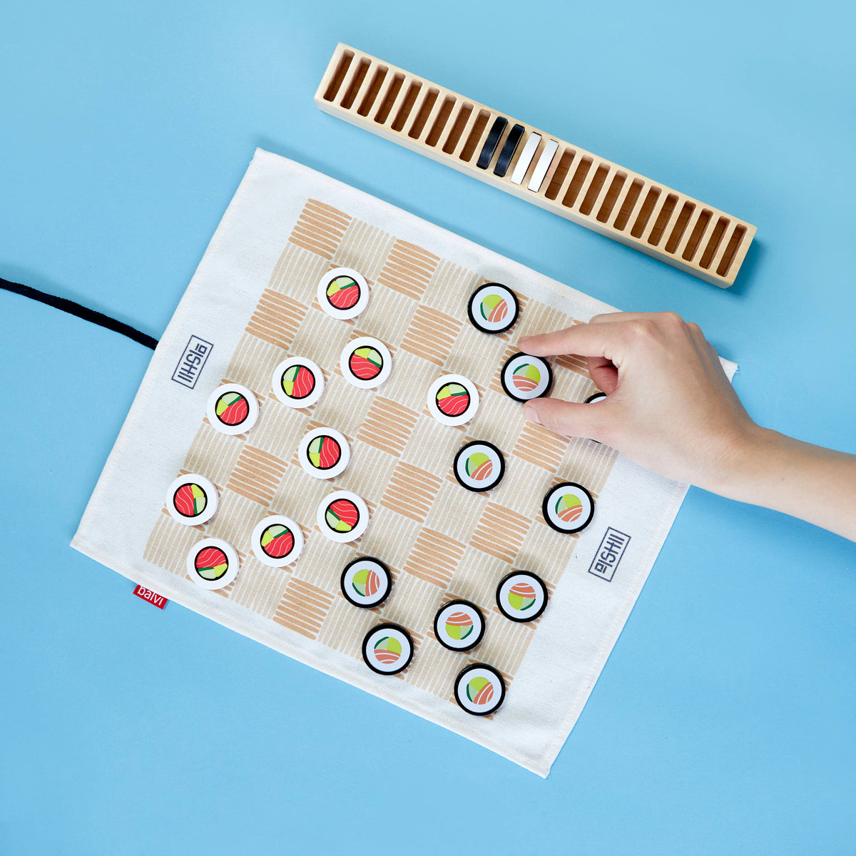 Balvi Damakis Sushi Checkers Board Game