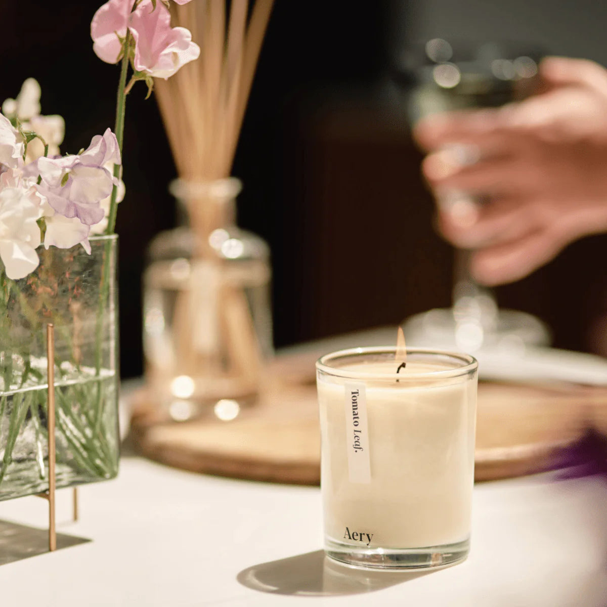 Botanical Tomato Leaf Scented Candle
