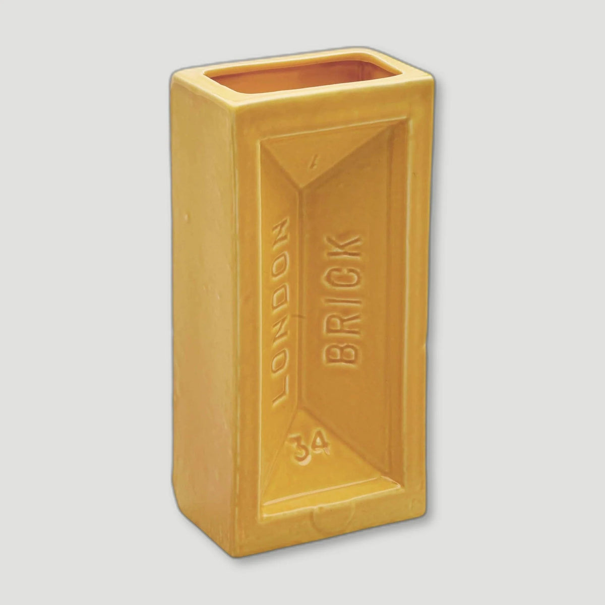 London Brick Vase (Yellow)