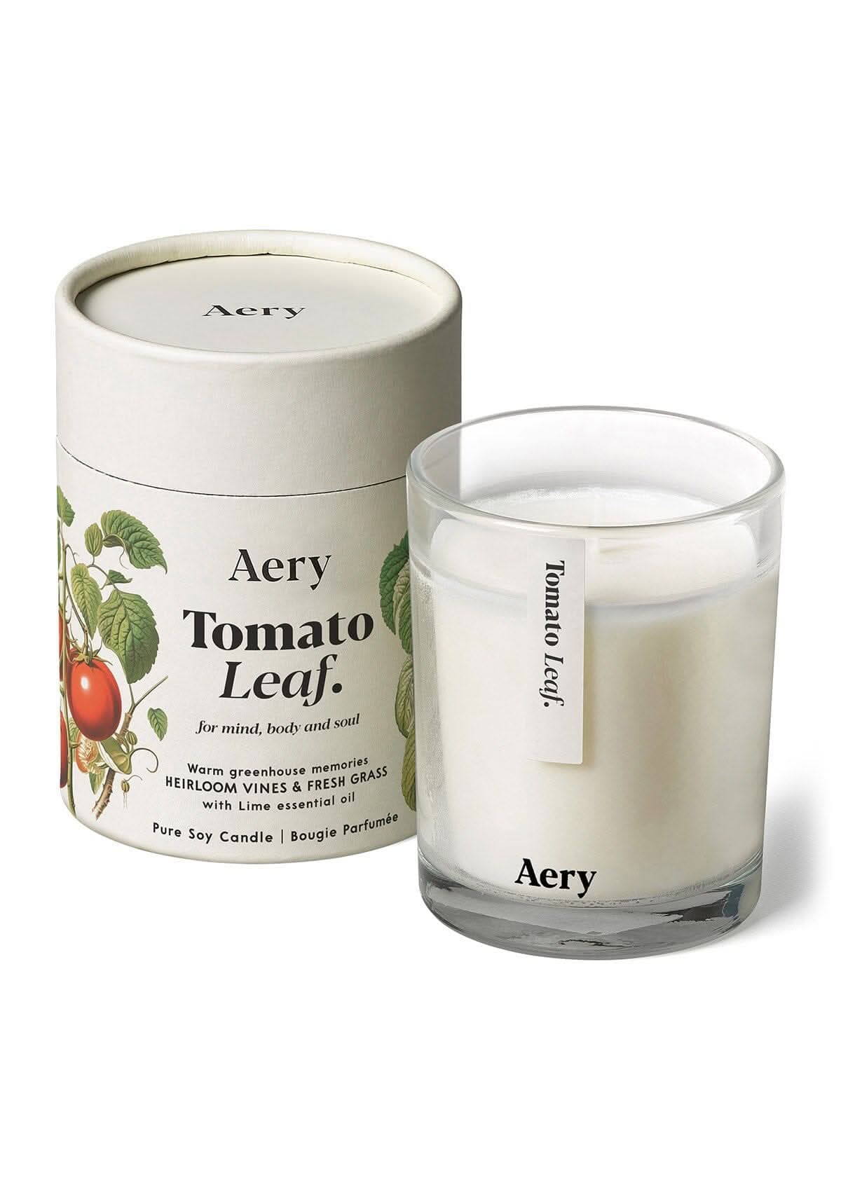 Botanical Tomato Leaf Scented Candle