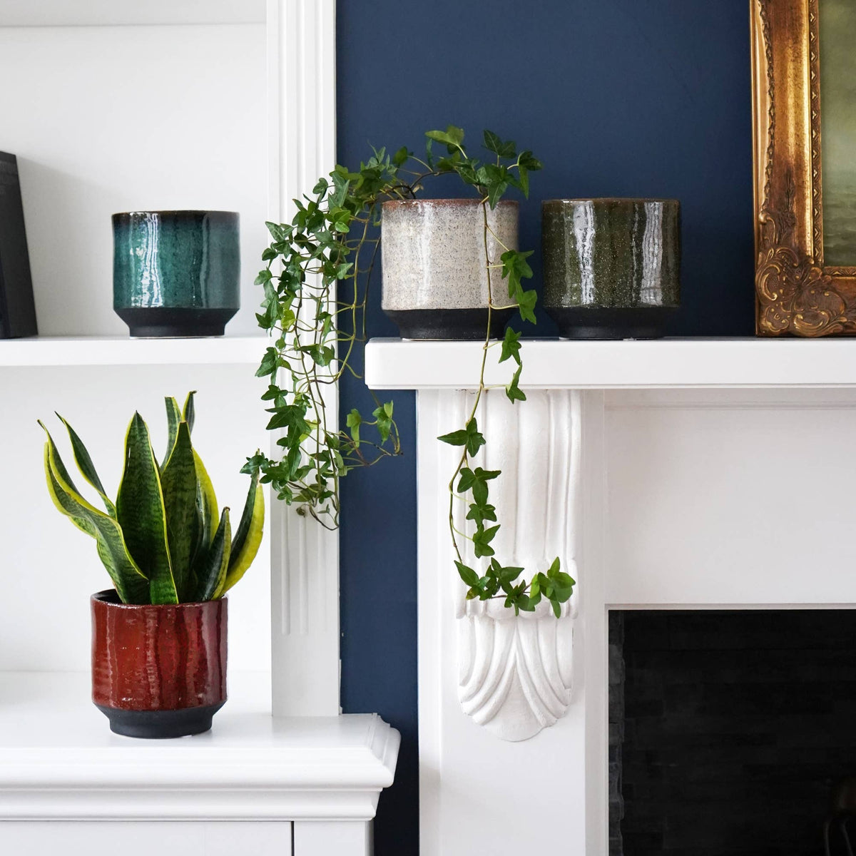 Clovelly Planter: Ivory/ Off-white / 10 cm