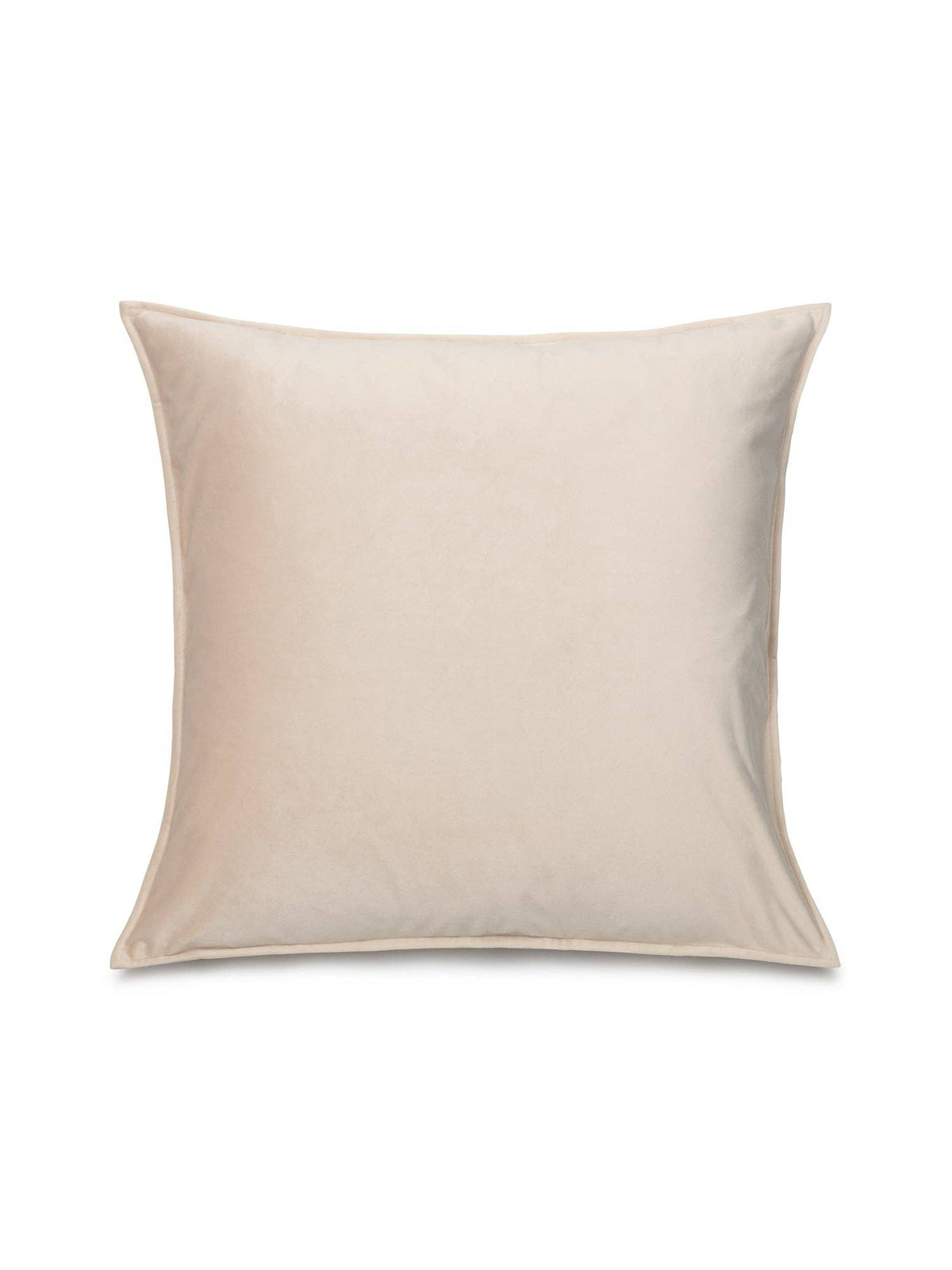 Jasper Square Cushion | Velvet | Cream: Square