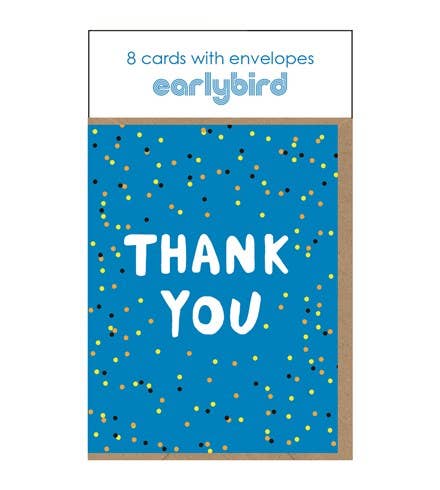 TP64 Blue Neon Thank You Pack