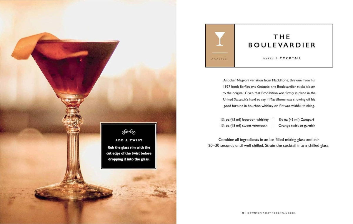 The Official Downton Abbey Cocktail Book