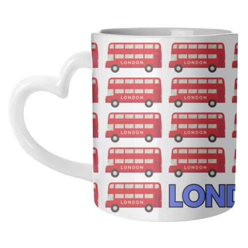 Mugs 'London Buses' by Lilly Rose