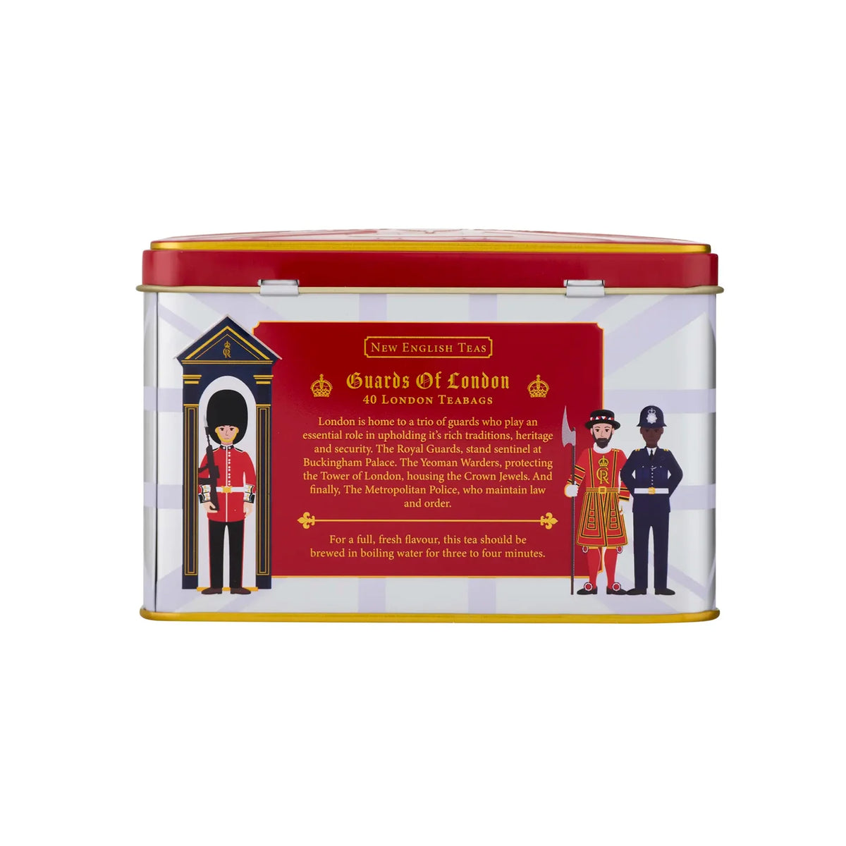 Best of British Guards of London Tea Tin